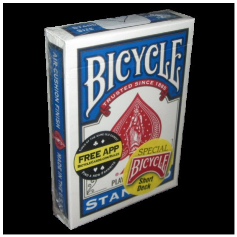 Kouzelnické karty Bicycle Short Decks modré
