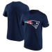 Fanatics New England Patriots Logo Tričko námořnická modrá