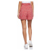 Tommy Hilfiger TOMMY JEANS dámské červené květinové kraťasy TJW FLORAL SHORT