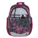 Bagmaster ELEMENT 8 A školní batoh - růžový s květinami