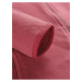 Růžová dámská fleecová mikina ALPINE PRO SIUSA