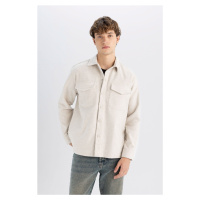 DEFACTO Relax Fit Long Sleeve Shirt