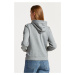 MIKINA GANT ARCHIVE SHIELD FULL ZIP HOODIE šedá