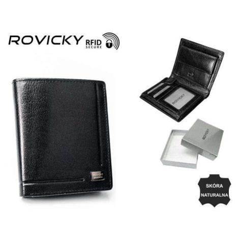 Kožená peněženka RFID - ROVICKY Factory Price