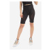 Kraťasy MCQ dámské, černá barva, hladké, high waist, 677349RSJ651003-BLACK