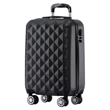 BEIBYE Diamond - Odolný cestovní kufr na kolečkách Barva: Černá