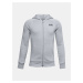 Under Armour Rival Cotton FZ Hoodie J 1357613-011 - grey