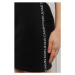 Calvin Klein Calvin Klein dámské černé šaty LOGO ELASTIC FITTED MILANO DRESS
