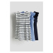 H & M - Žerzejové šaty 3 kusy - modrá
