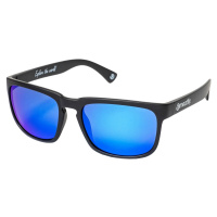 Meatfly sluneční polarizační brýle Gammy Black Matt/Blue | Černá