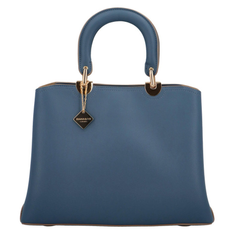 Luxusní dámská kabelka do ruky Rollins, modrá Diana & Co