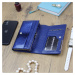 Dámská kožená peněženka Gregorio GF101 modrá