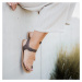 ANGLES AURA Brown | Dámské barefoot sandály