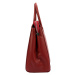 Kožená kabelka Pierre Cardin 55045 TSC DOLLARO červená