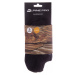 Alpine Pro 3UNICO Unisex ponožky 3 páry USCZ006 černá
