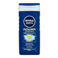 NIVEA Men Power Refresh Sprchový gel na tělo, tvář a vlasy 250 ml