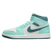 Jordan 1 Mid Chenille Bleached Turquoise (Women's)