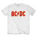 AC/DC Tričko Logo White 9 - 10 let
