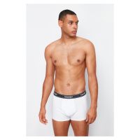 Trendyol 3-Piece Cotton Boxer with Black Lettering Elastic