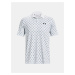 Bílé vzorované sportovní polo tričko Under Armour UA Perf 3.0 Printed Polo