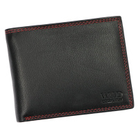 Pánská kožená peněženka Wild 125600 černá / červená