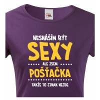 Dámské tričko sexy pošťačka - ideální dárek pro pošťačku
