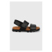Kožené sandály Camper Brutus Sandal pánské, černá barva