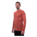 Triko dlouhé pánské SENSOR MERINO ACTIVE SNSR terracotta