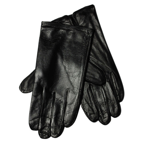 Sandrou elegantní kožené rukavice pánské teplé SZK103 černá