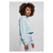 Dámská mikina pás // Starter Ladies Cropped Hoody icewaterblue