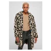 Dámské sandleo oversized AOP Sherpa Coat