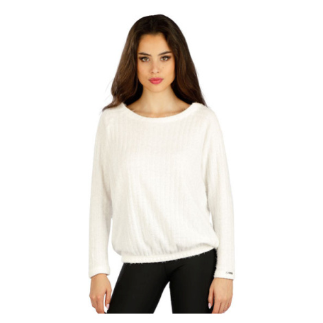 Dámský svetr s dlouhým rukávem Litex 7D001 | bílá