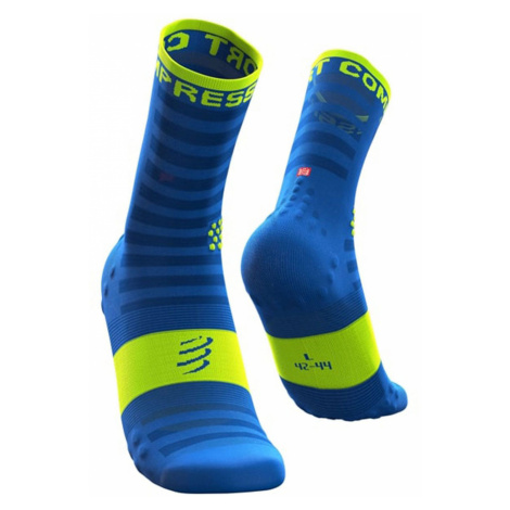 Ponožky Compressport PRORACING SOCKS V3.0 modrá|Żółty