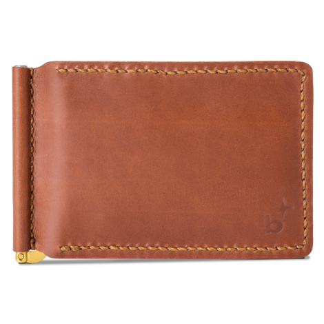 Bagind Klipy - ručně vyrobená pánská peněženka z hnědé hovězí kůže., ruční výroba, český design