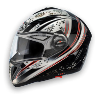 AIROH Force 200 FC217 helma integrální černá/bílá/červená