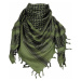 Šátek palestina s třásněmi MFH® – Zelená / černá