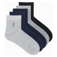 Buďchlap Mix ponožek s drobným vzorem U406 (5 KS)