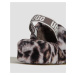 Sandále UGG FLUFF YEAH SLIDE PANTHER PRINT