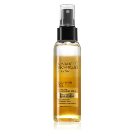 Avon Advance Techniques Supreme Oils duální sérum na vlasy 100 ml