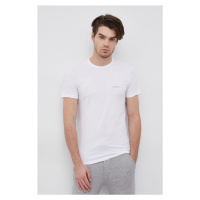 Tričko Versace (2-pack) pánské, bílá barva, hladké, AU04023