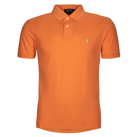 Polo Ralph Lauren POLO AJUSTE SLIM FIT EN COTON BASIC MESH Oranžová