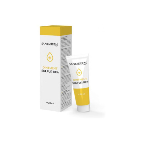 Santaderm zvláčňující mast s 10% obsahem síry 30ml