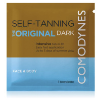 Comodynes Self-Tanning Towelette samoopalovací ubrousek na obličej a tělo odstín dark 8 ks