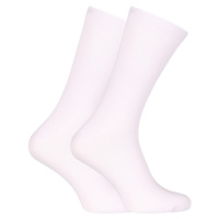 Ponožky Nedeto vysoké bambusové bílé (1PBV02)