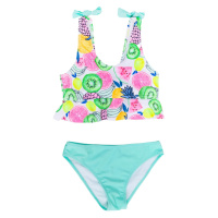 Yoclub Kids's Girls Two-Piece Swimming Costume LKD-0033G-A100