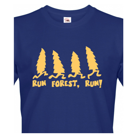 Tričko s filmovým motivem Run Forest, Run - Forest Gump BezvaTriko