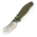 Zavírací nůž Firebird F7551 Ganzo® – Stříbrná čepel – Satin, Zelená