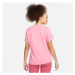 Nike DRI-FIT SWOOSH Dámské tričko, růžová, velikost