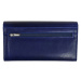 SEGALI Dámská kožená peněženka SG-228 modrá 2