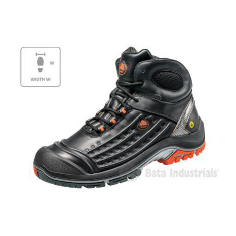 Bata Industrials Vector W Uni kotníková obuv B07 černá Baťa